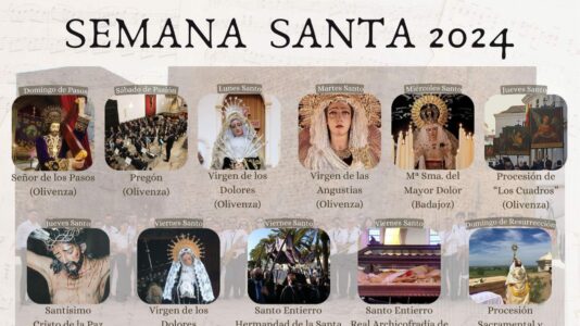 La Filarmónica de Olivenza tendrá una Semana Santa 2024 llena de música