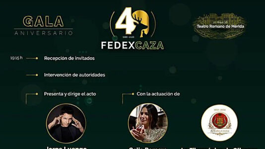 Participaremos en el 40º Aniversario de Fedexcaza, en el Teatro Romano de Mérida