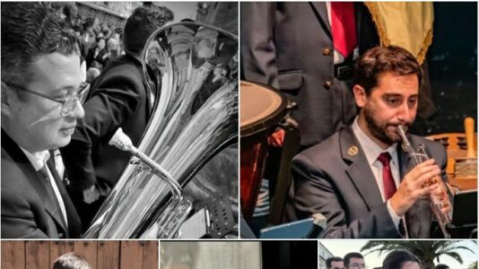 Cinco componentes de La Filarmónica de Olivenza, admitidos en conservatorios de música de referencia nacional