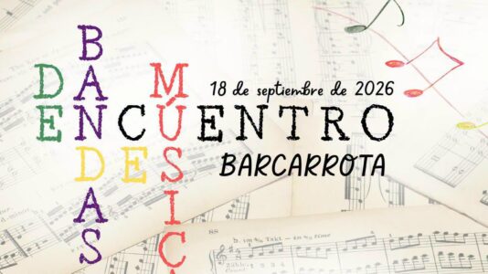 Encuentro de bandas de música en Barcarrota