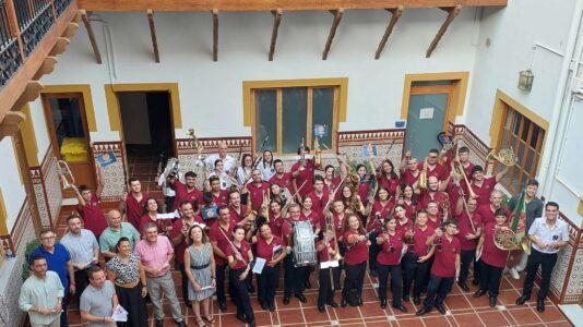 La Filarmónica asiste a la XXVIII Edición del Festival Nacional de Bandas de Música Asociación Musical Julián Santos, en Jumilla (Murcia)